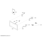 Схема №2 H5540N0 MW 5549 с изображением Панель управления для свч печи Bosch 00358112