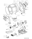 Схема №1 AWZ 7813 с изображением Обшивка для сушилки Whirlpool 481245215062