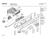 Схема №1 SE55634 pianissimo с изображением Вкладыш в панель для электропосудомоечной машины Siemens 00350200