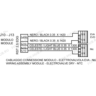 Проводка для стиралки Indesit C00260010 в гипермаркете Fix-Hub