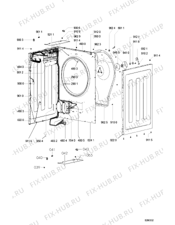 Схема №1 TRA 4060 с изображением Всякое для сушильной машины Whirlpool 481221478701