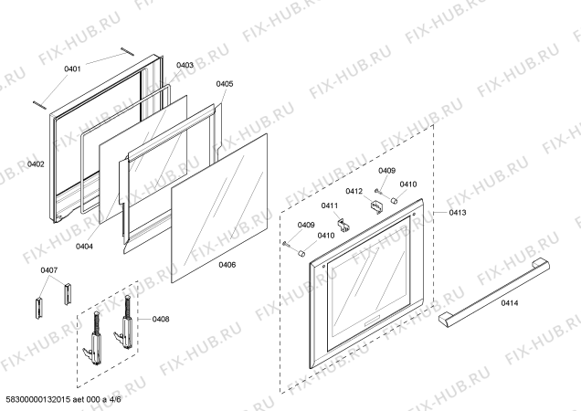 Схема №3 M271ES с изображением Панель для духового шкафа Bosch 00144722
