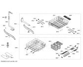 Схема №1 SHI66A05UC Bosch с изображением Кнопка для посудомойки Bosch 00418451