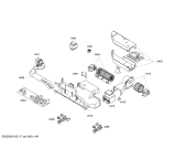Схема №2 HB86K581 с изображением Модуль реле для плиты (духовки) Bosch 00641174