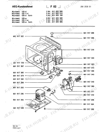 Схема №1 MC 110 - D с изображением Диод для микроволновой печи Aeg 8996619172944