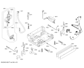 Схема №3 SMU63M05SK с изображением Модуль управления для посудомойки Bosch 00702541