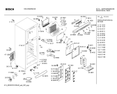 Схема №1 KS52V620NE с изображением Декоративная планка для холодильной камеры Bosch 00435708