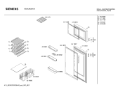 Схема №1 KS36U602IN с изображением Дверь для холодильника Siemens 00473370