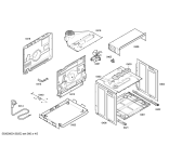 Схема №2 HBB23C250E Hornos bosch ind.multf.inox.cif pta_car с изображением Внешняя дверь для электропечи Bosch 00672933