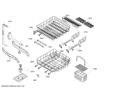 Схема №2 SGS55A12EU с изображением Передняя панель для посудомойки Bosch 00437010