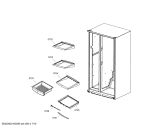 Схема №5 SK535263 с изображением Цокольная панель для холодильника Bosch 00241665