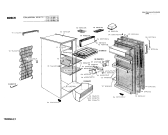 Схема №1 0701164666 IF1621 с изображением Решетка для холодильной камеры Bosch 00109882