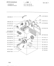 Схема №1 LTH340 W с изображением Микропереключатель для стиральной машины Aeg 8996470895856