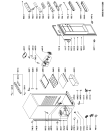 Схема №1 KRVA 3857/IN с изображением Часть корпуса для холодильной камеры Whirlpool 480131100209