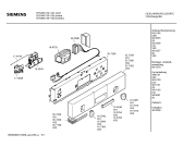 Схема №2 SF53400 с изображением Передняя панель для посудомойки Siemens 00357260