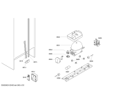 Схема №2 KG39FP71 с изображением Дверь для холодильной камеры Siemens 00247455