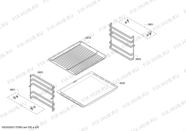 Схема №1 3HB526XIM с изображением Фронтальное стекло для плиты (духовки) Bosch 00689837