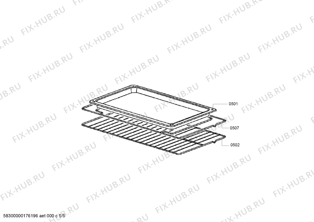 Схема №1 HSB734355Z с изображением Ручка управления духовкой для электропечи Bosch 00629685