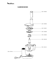 Схема №1 DJ600G32/350 с изображением Электромотор для электрокомбайна Moulinex SS-193341