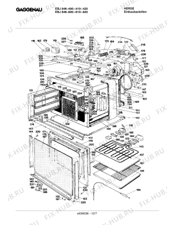 Схема №4 EB846920RK с изображением Планка для плиты (духовки) Bosch 00291092