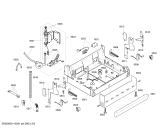 Схема №1 SGS45M02EP с изображением Панель управления для посудомоечной машины Bosch 00448037