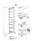 Схема №2 HFP5200W (F153398) с изображением Дверь для холодильника Indesit C00513837