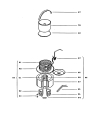 Схема №1 GC2000E FAMILY PLUS с изображением Крышечка для электромороженицы DELONGHI SC2103030