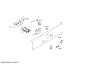 Схема №1 HB532S0 с изображением Фронтальное стекло для духового шкафа Siemens 00249280