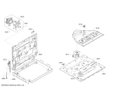 Схема №1 HBB43D250B с изображением Каталитическая панель для электропечи Bosch 00674551