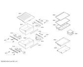 Схема №1 RT242203 с изображением Плата для холодильной камеры Bosch 11002645