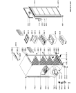 Схема №1 WV1644 A+W с изображением Корпусная деталь для холодильной камеры Whirlpool 480132101545