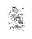 Схема №1 AXMT 6300/IX с изображением Обшивка для плиты (духовки) Whirlpool 482000091702