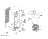 Схема №2 KG36VV10FF с изображением Дверь для холодильной камеры Siemens 00244338