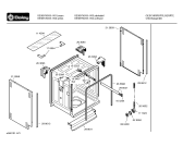 Схема №1 SE5BY51 с изображением Панель управления для электропосудомоечной машины Bosch 00355491