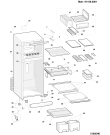 Схема №1 TB450FFIXAUS (F022322) с изображением Винт (болт) для холодильника Indesit C00174423