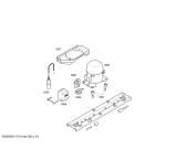 Схема №1 KIN32A55GB с изображением Дверь для холодильника Siemens 00472774