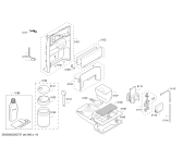 Схема №2 TE658509DE EQ.6 plus s800 с изображением Передняя часть корпуса для кофеварки (кофемашины) Siemens 11028737