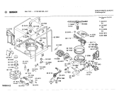 Схема №2 0730300528 SMI7312 с изображением Панель для электропосудомоечной машины Bosch 00116526