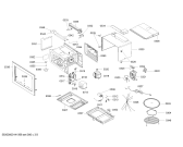 Схема №1 H56G20W0 с изображением Панель управления для микроволновки Bosch 00674067