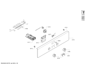Схема №1 CF432250S с изображением Панель управления для электропечи Bosch 00749483