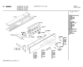 Схема №1 HEE622S с изображением Панель для электропечи Bosch 00270297