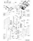 Схема №1 WAT 5240 с изображением Обшивка для стиральной машины Whirlpool 481245219803