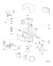 Схема №1 AMW 705 IX с изображением Панель управления для свч печи Whirlpool 480120100883