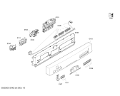 Схема №2 SGS65M02EU с изображением Панель управления для посудомоечной машины Bosch 00665024