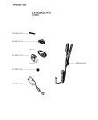 Схема №1 LP7020E0/7P2 с изображением Элемент корпуса для электрофена Rowenta CS-00133713
