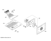 Схема №2 HBM56B551B с изображением Внешняя дверь для духового шкафа Bosch 00683305