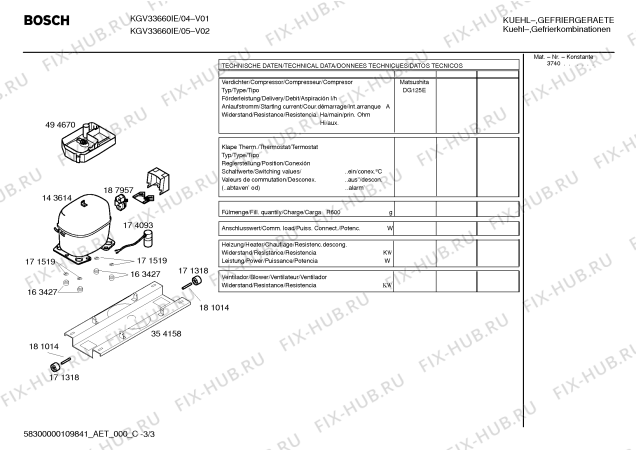 Схема №1 KGV33660IE с изображением Дверь для холодильника Bosch 00474426