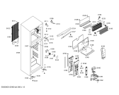 Схема №1 RN26S7F33H с изображением Дверь для холодильной камеры Bosch 00664010