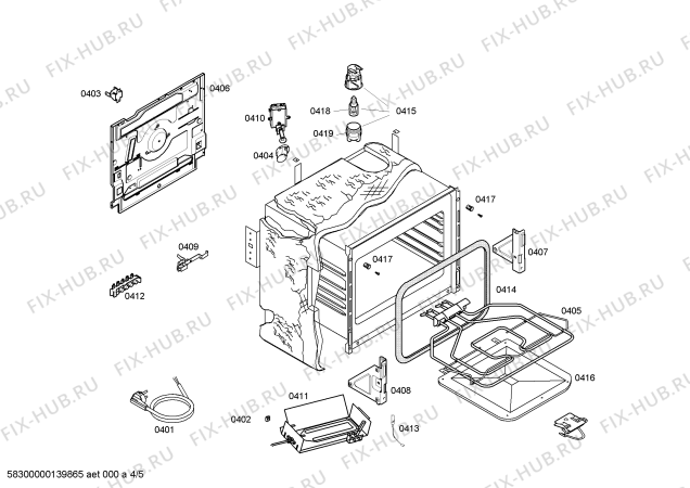 Схема №1 HSG343050R с изображением Переключатель для духового шкафа Bosch 00602769