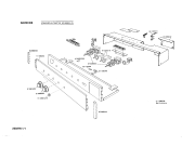 Схема №1 HO640921 с изображением Крышка для плиты (духовки) Siemens 00050829